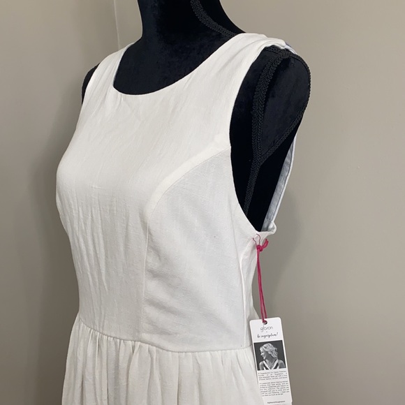 Gibson X Sugarplum Ravello Geo Trim Dress Size PL - Picture 5 of 11